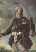 MOLA, Pier Francesco Barbary Pirate with a Bow (mk05) oil painting artist
